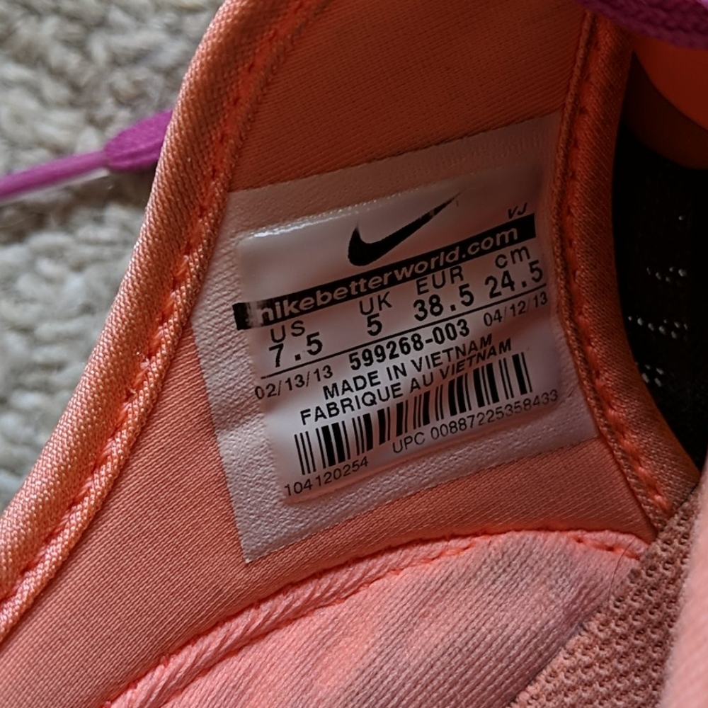 Nike | Free 3.0 | Balanza | Pink/Orange/grey - Picture 9 of 9